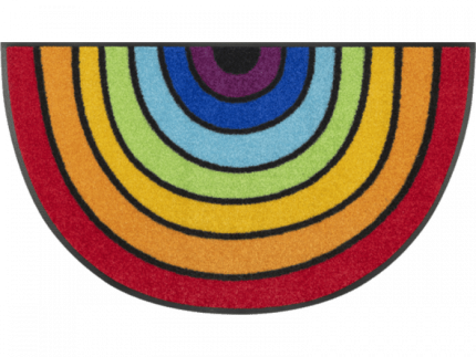w+d Special Shape Round Rainbow