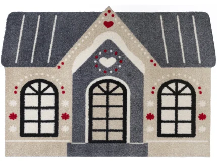 שטיח כניסה לבית דגם Cozy Cabin