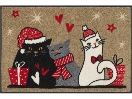 שטיח כניסה לבית דגם Cuddle Time