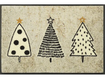 שטיח כניסה לבית דגם Silent Night