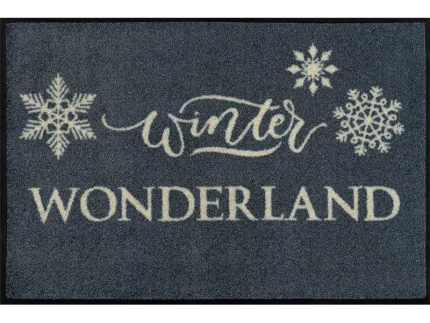 שטיח כניסה לבית דגם Winter Wonderland